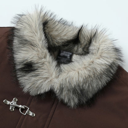 High collar cotton clothing