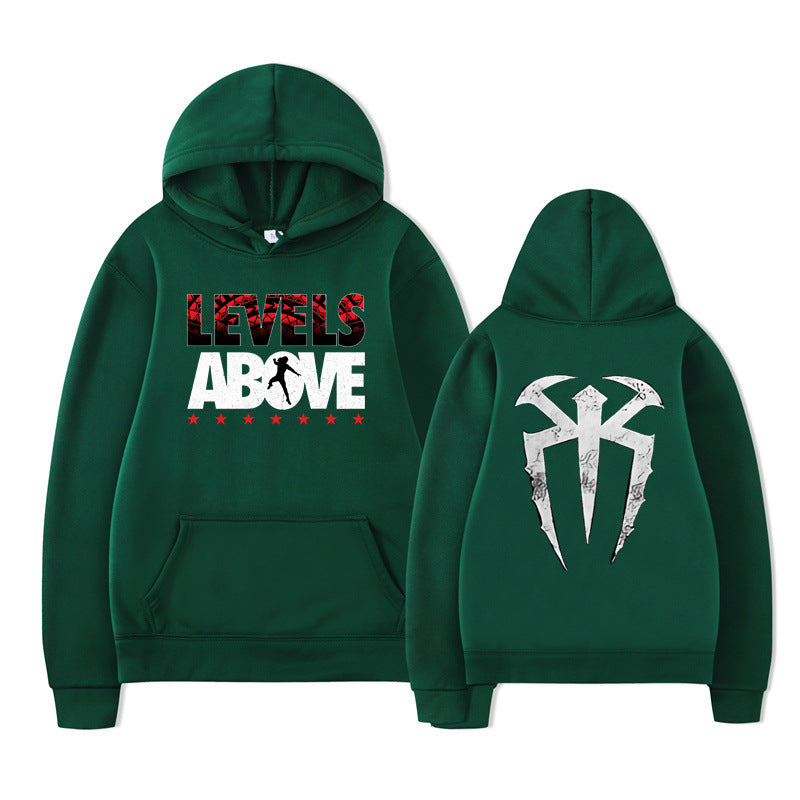Hooded Sweatshirt Long Sleeve Streetwear Unisex Hoodie Athletic Fashion Clothing