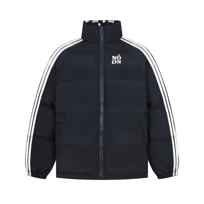 High collar cotton clothing