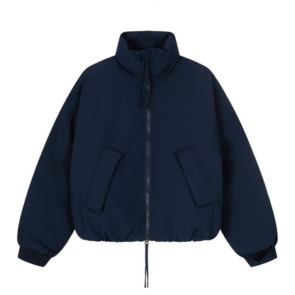 High collar cotton clothing