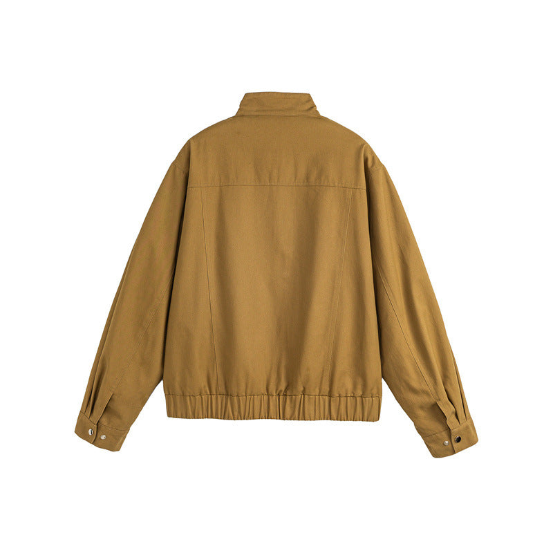 Clothing  Vintage Unisex Casual Streetwear Jacket Youth Versatile Outerwear