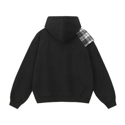 Bow tie fake two hoodies