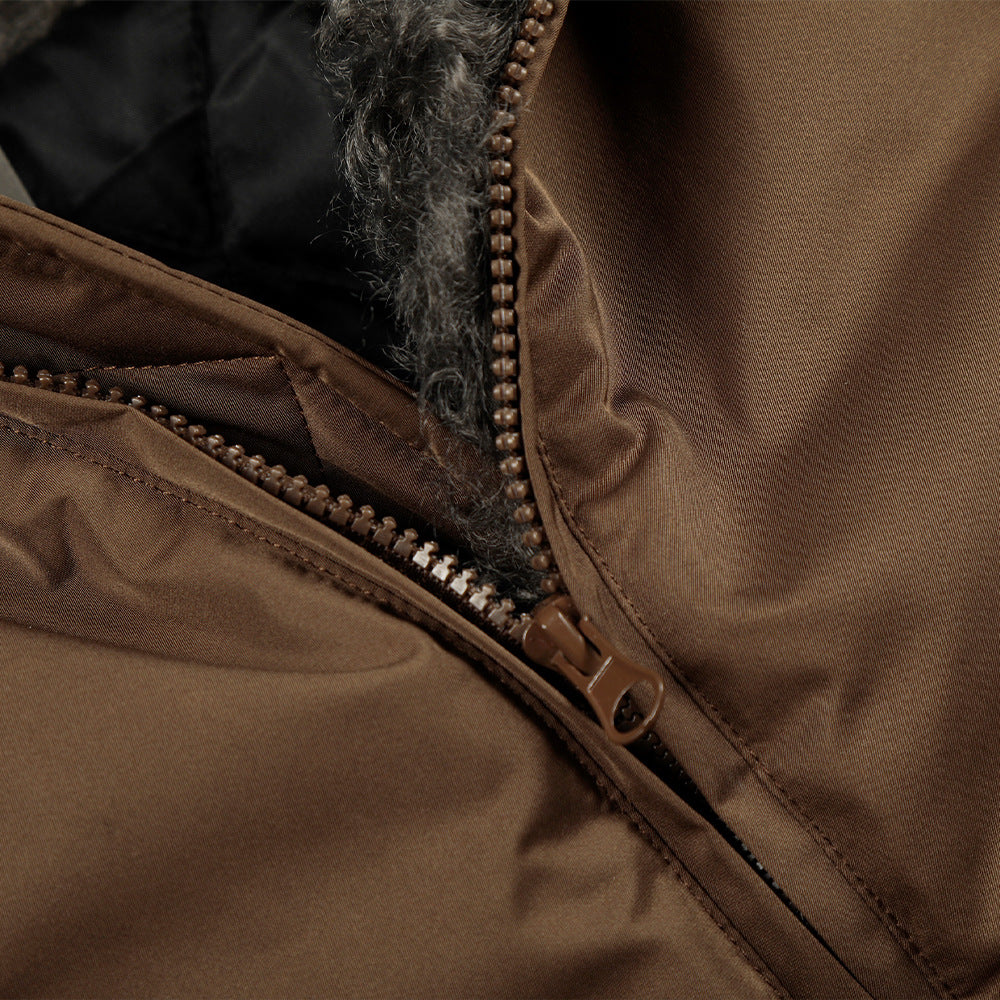 High collar cotton clothing
