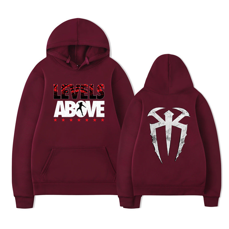 Hooded Sweatshirt Long Sleeve Streetwear Unisex Hoodie Athletic Fashion Clothing