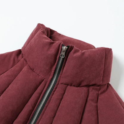 High collar cotton clothing