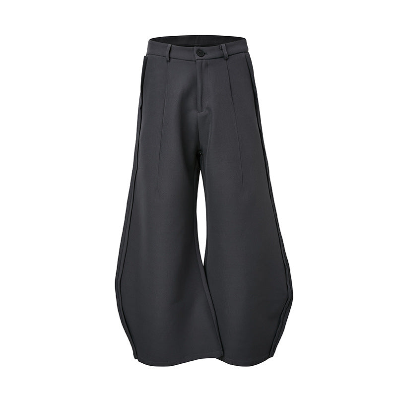 Oversized Scythe Pants Loose Wide-Leg Trousers Casual Long Pants Unisex