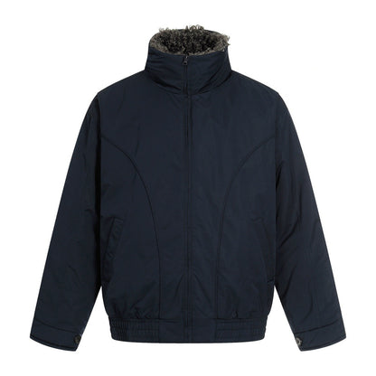 High collar cotton clothing