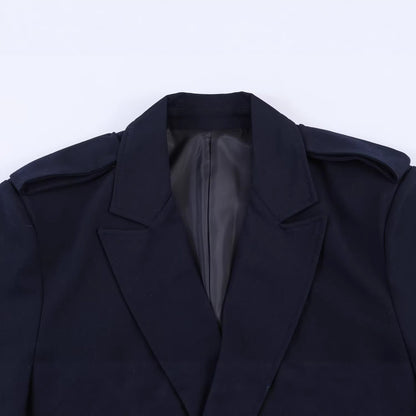 Comfortable and Versatile Oversized Pocket Loose Blazer for Women