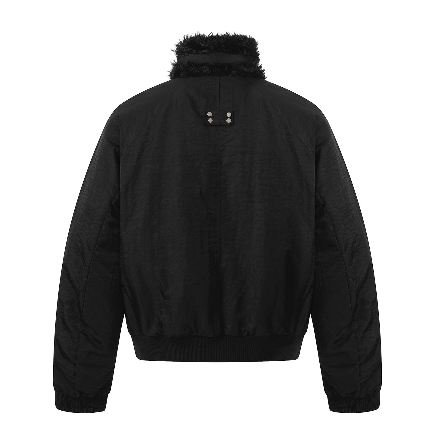 Oversized Short Cleanfit Thick Flight Cotton Jacket