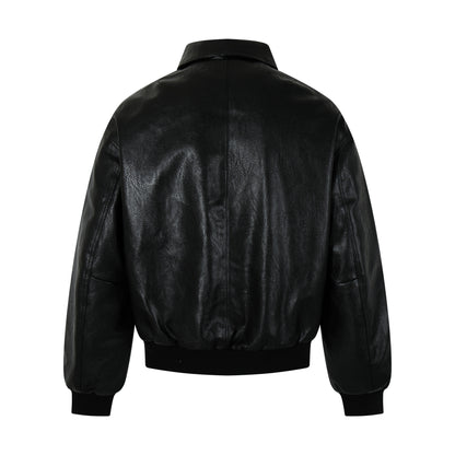 Leather and cotton clothing