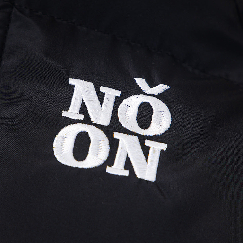 High collar cotton clothing