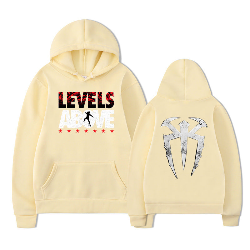 Hooded Sweatshirt Long Sleeve Streetwear Unisex Hoodie Athletic Fashion Clothing