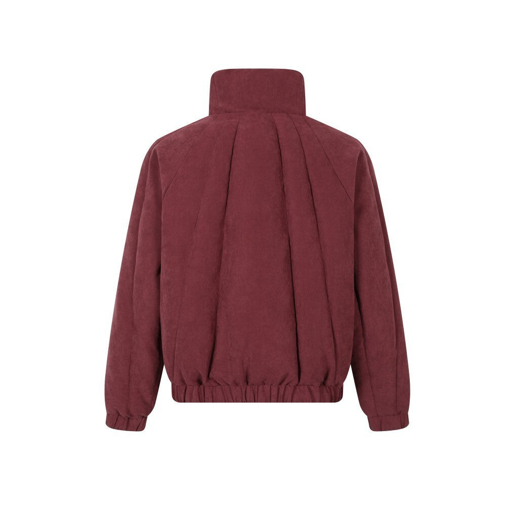 High collar cotton clothing
