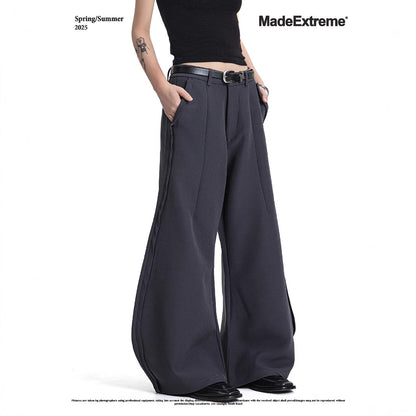 Oversized Scythe Pants Loose Wide-Leg Trousers Casual Long Pants Unisex