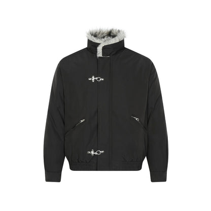 High collar cotton clothing